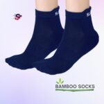 Bamboo Ankle Socks for Men & Women | Navy Blue | Pack of 2
