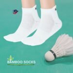 Bamboo Ankle Socks for Men & Women | Off White Color | Pack of 2 - Image 2