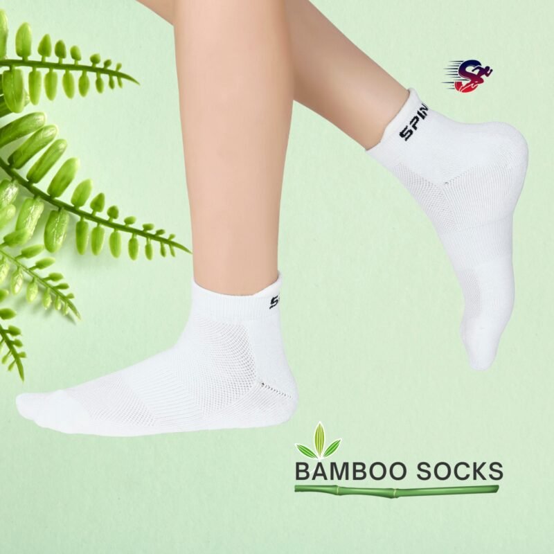 Off White Bamboo Socks for Women