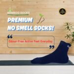 Bamboo Ankle Socks for Men & Women | Navy Blue - Image 4