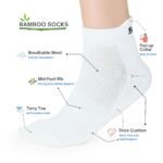 Bamboo Socks for Women | Off White Color | Pack of 1 - Image 2