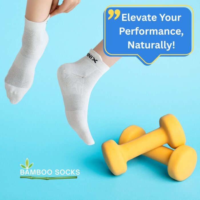 Bamboo Socks for Women | Off White Color | Pack of 1 - Image 4