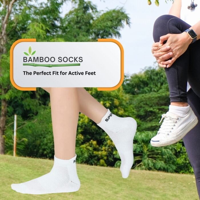 Bamboo Socks for Women | Off White Color | Pack of 1 - Image 8